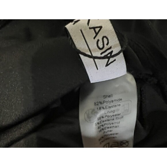 NWT, Kate Kasin Tankini Swimsuit Swim Dress Top in Black. Size S. - Picture 8 of 12